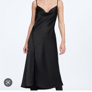 Zara Satin Slip Dress